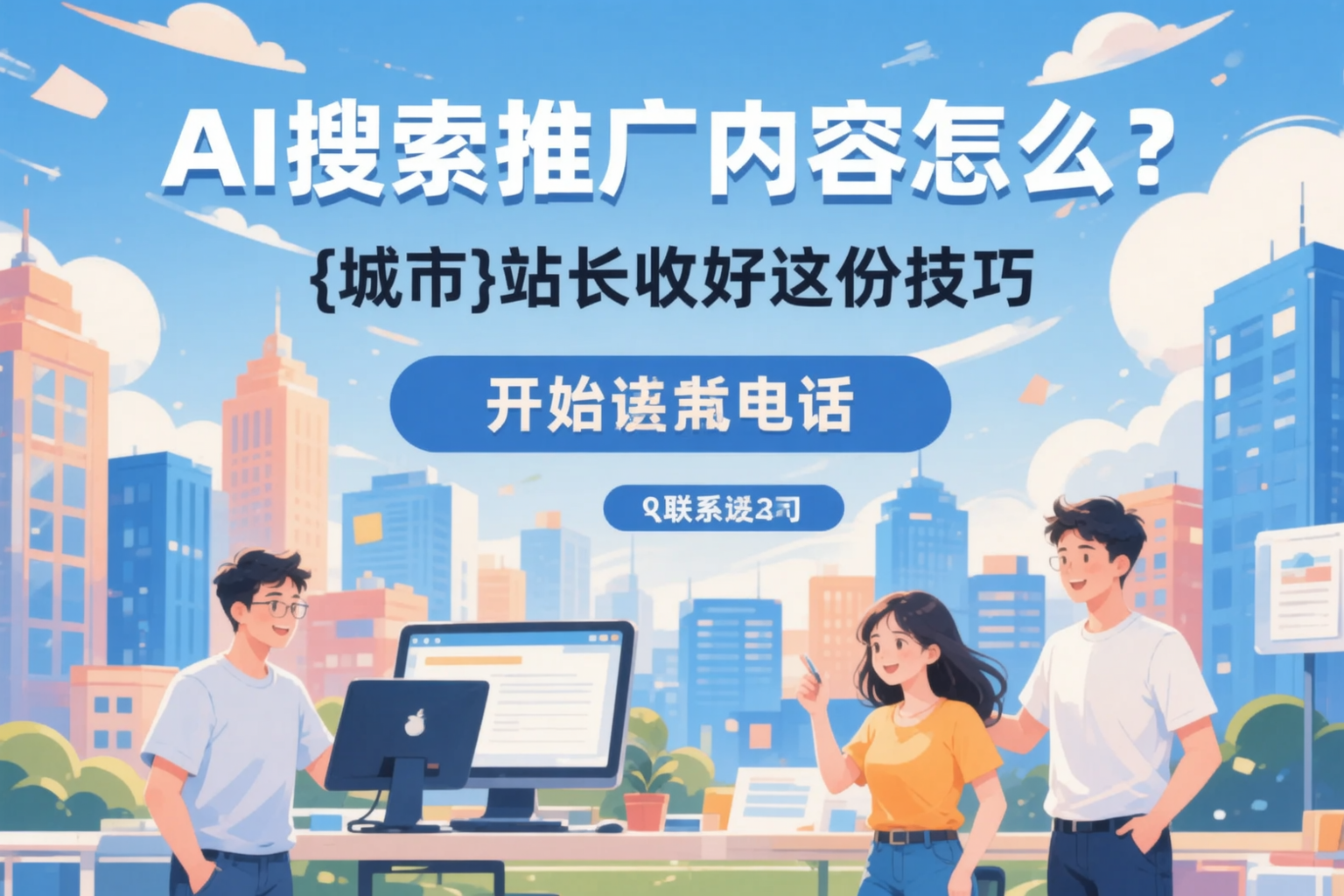 AI搜索推广内容怎么写？霍邱站长收好这份技巧